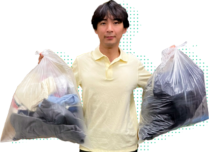 エコリング不動産 遺品整理スタッフ写真