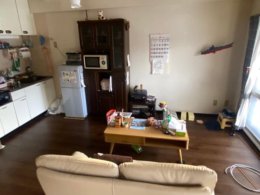 息子家族と二世帯になるため、家具家電を整理したいというご依頼受けました！札幌市清田区