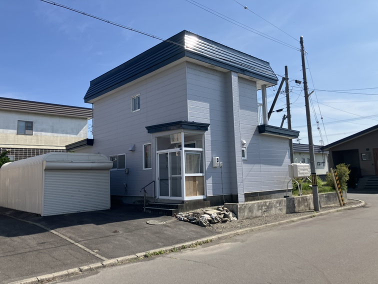空知郡南幌町で不動産（土地建物）を買取させていただきました！